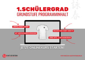 1.Schülergrad - Grundstufe "KWT-SYSTEM® WingTzun"